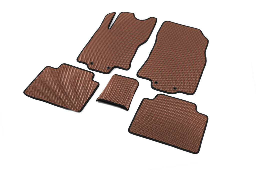 EVA Floor Mats (Brown) for Nissan X-trail T32/Rogue 2014-2021 - image 2