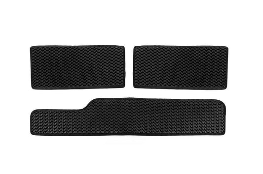 Polyurethane door sills (3 pcs, EVA, black) for Volkswagen LT 1995-2006 - Reelken Auto