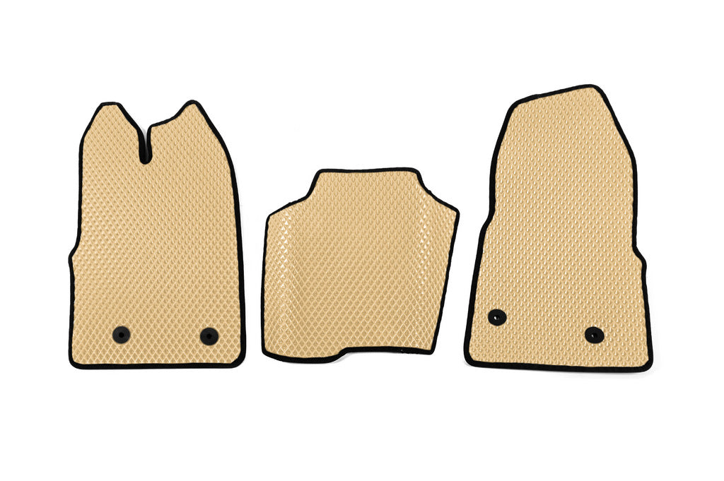 EVA Floor Mats 2019+ (Beige) for Ford Transit 2014- - image 1
