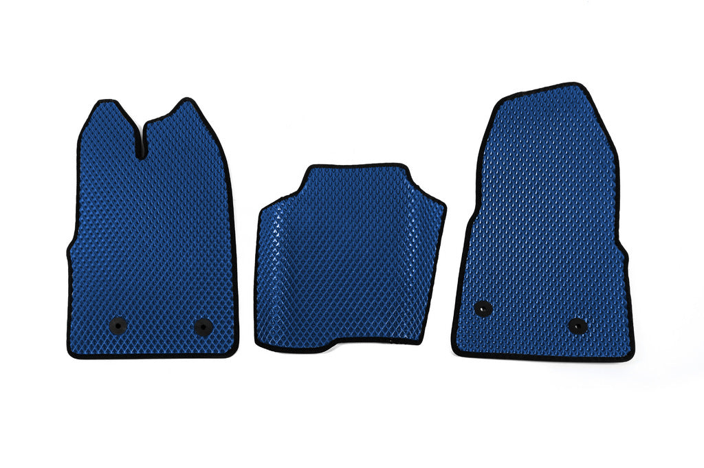 EVA Floor Mats 2019+ (Blue) for Ford Transit 2014- - image 1