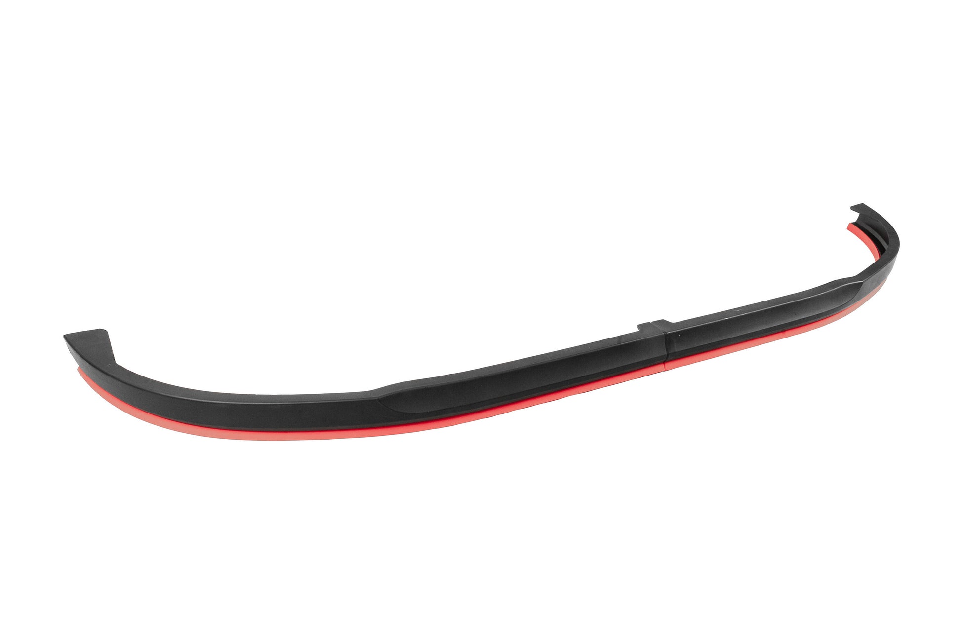 Universal Front Lip Spoiler DPT Red (ABS, Gloss Black) - image 3
