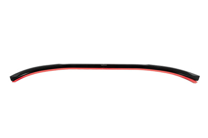 Universal Front Lip Spoiler DPT Red (ABS, Gloss Black) - image 4