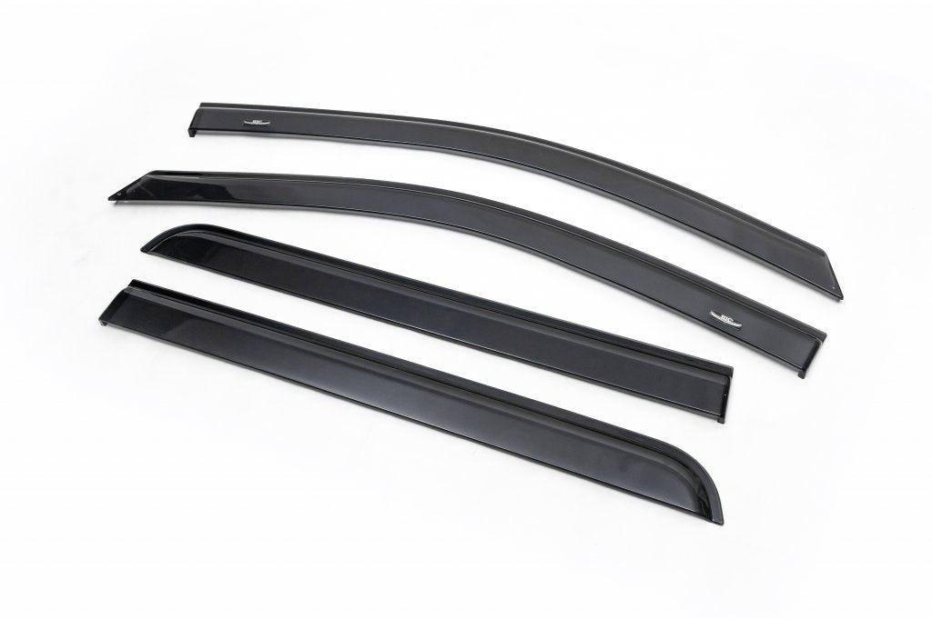 Window Deflectors (4 pcs, HIC) for Nissan Navara/NP300 2016- - image 1