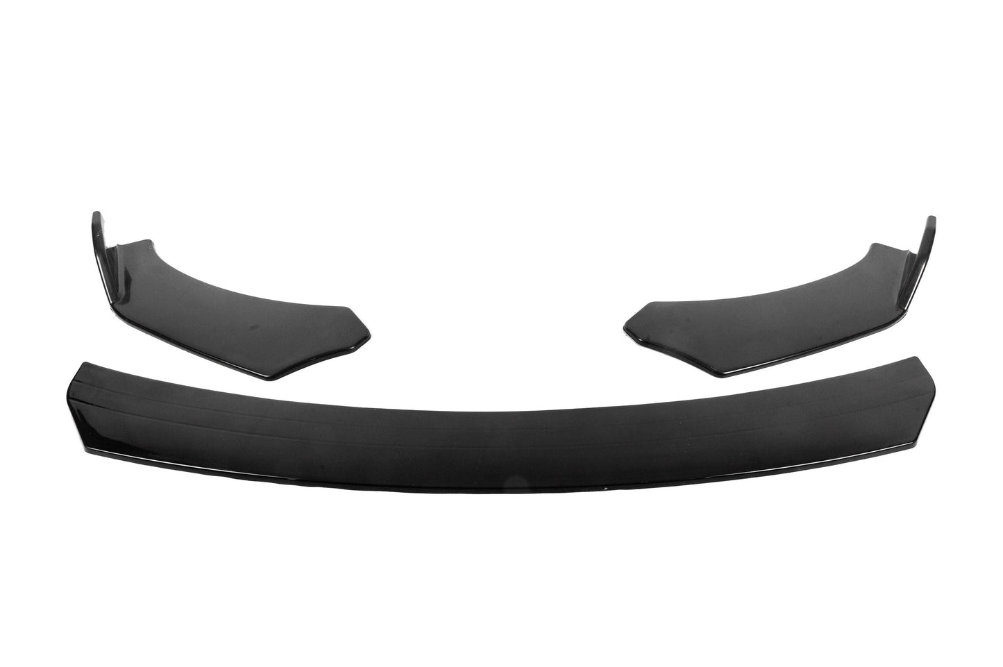 Universal Front Lip Spoiler DPT V-4 (ABS, Gloss Black) - image 3