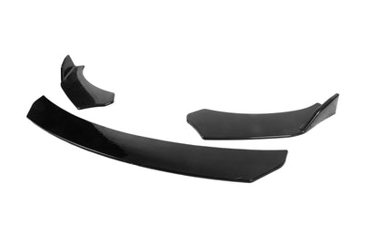 Universal Front Lip Spoiler DPT V-4 (ABS, Gloss Black) - image 2
