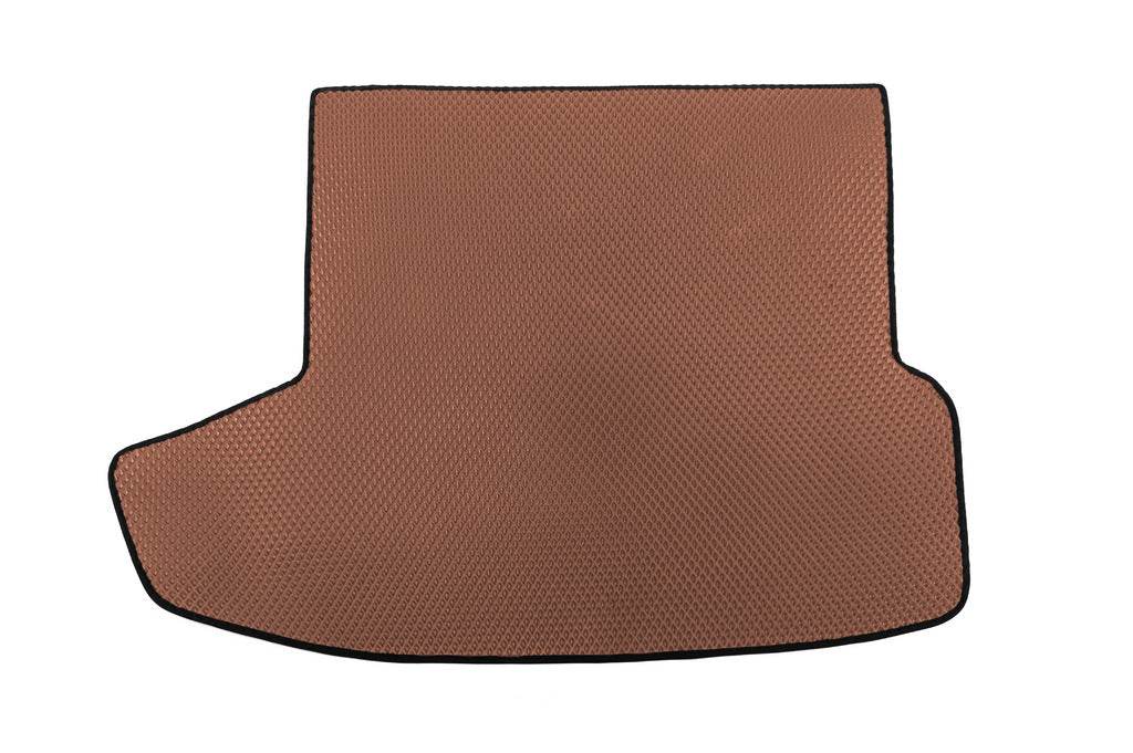 Rear trunk mat EVA (2021+, Brown) for Tesla Model S - Reelken Auto