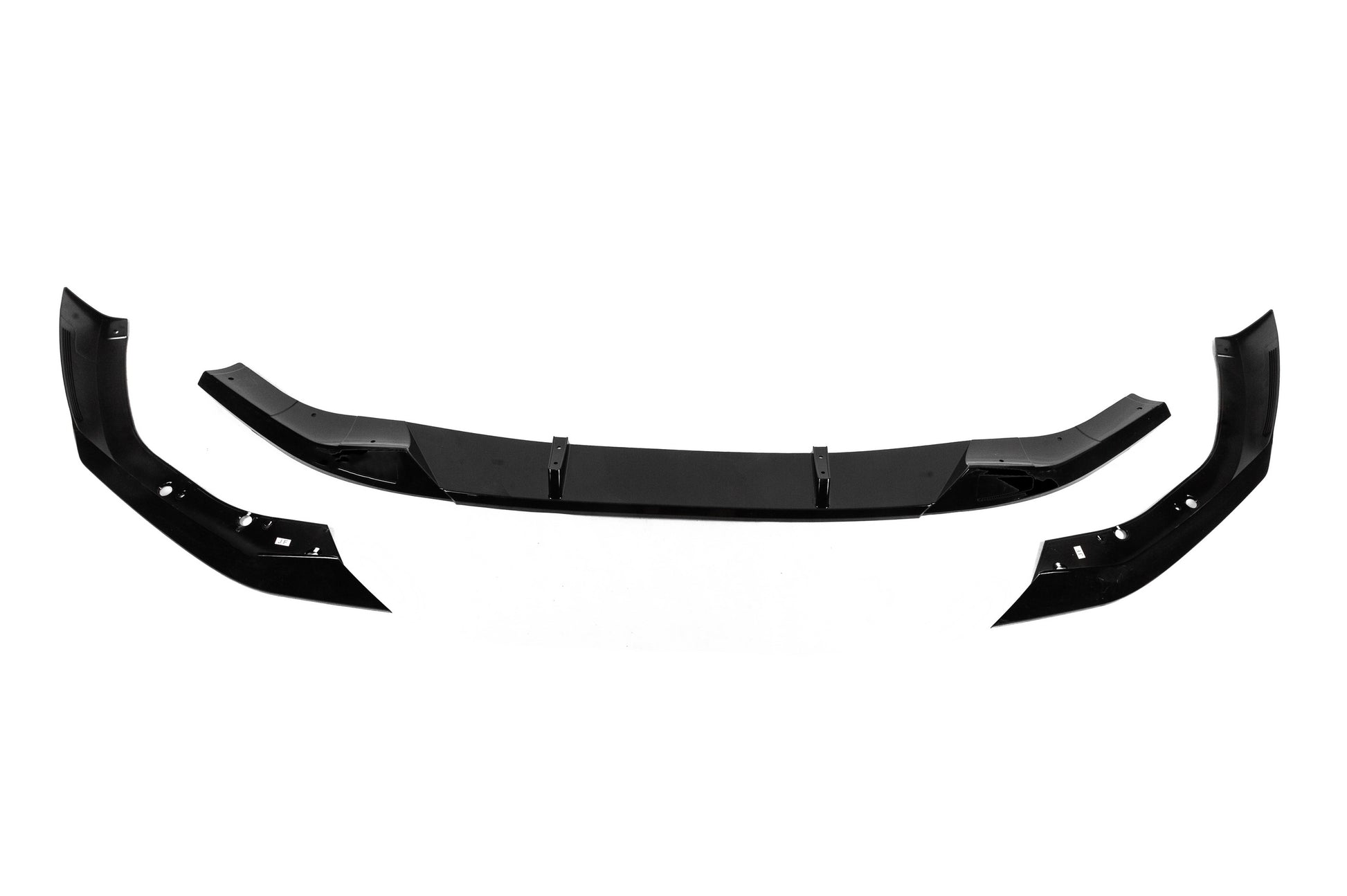 Front Bumper Lip EuroCap V2 (for M-Performance 2022-, Gloss Black) for BMW 3 Series G20/G21 2018- - image 6