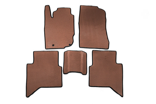 EVA Floor Mats V1 (Brown) for Toyota Hilux 2006-2015 - image 1