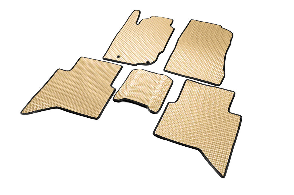 EVA Floor Mats V1 (Beige) for Toyota Hilux 2006-2015 - image 2