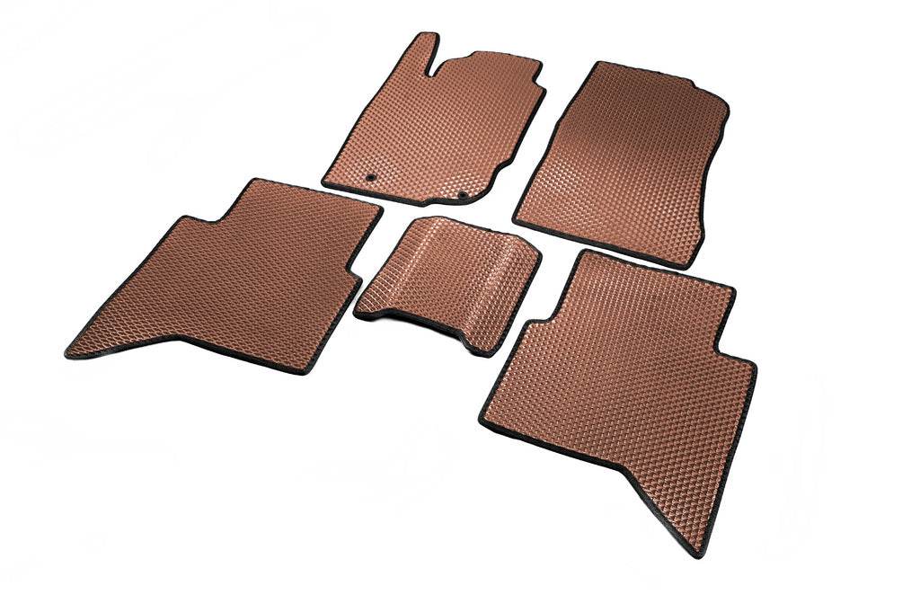 EVA mats (Brown) for Toyota Hilux 2006-2015 - Reelken Auto