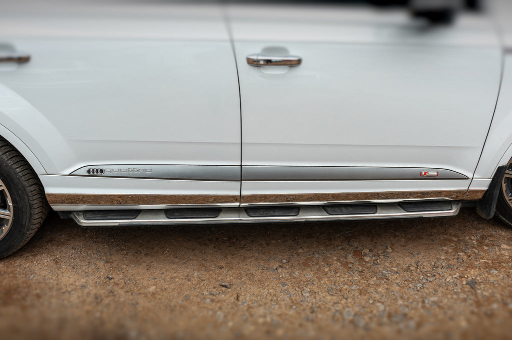 Side Steps OEM V1 (2 pcs, Aluminum) for Audi Q7 2015- - image 4