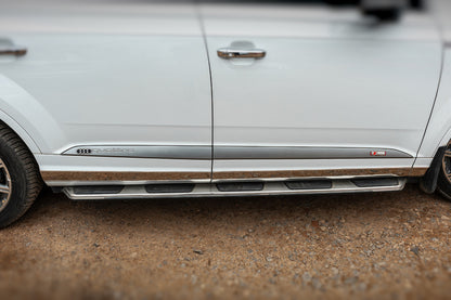 Side Steps OEM V1 (2 pcs, Aluminum) for Audi Q7 2015- - image 4