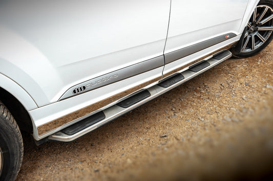 Side Steps OEM V1 (2 pcs, Aluminum) for Audi Q7 2015- - image 2