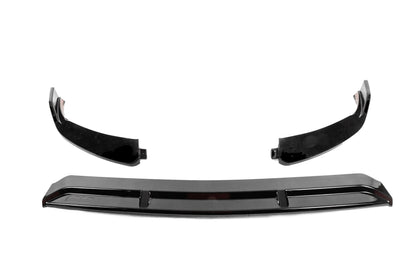 Front Lip Spoiler DPT (2019-2021, for AMG-Line only, Gloss Black) for Mercedes C-сlass W205 2014-2021 - image 5