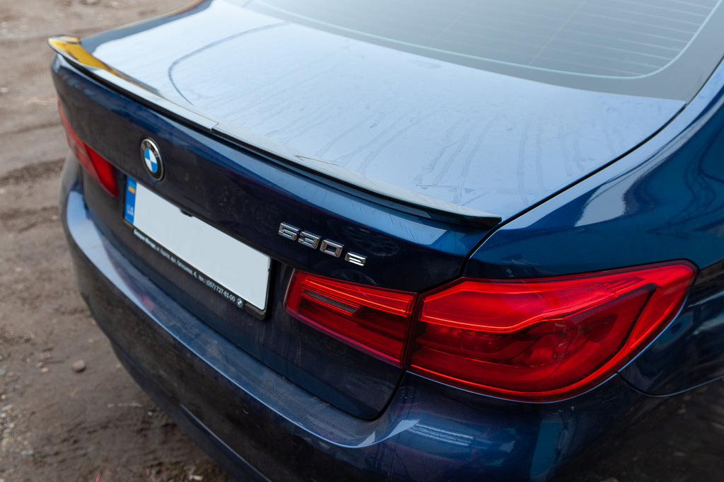 M-Performance V1 Spoiler (1234 Upgrade, Black) for BMW 5 Series G30/31 2017-2023 - image 2