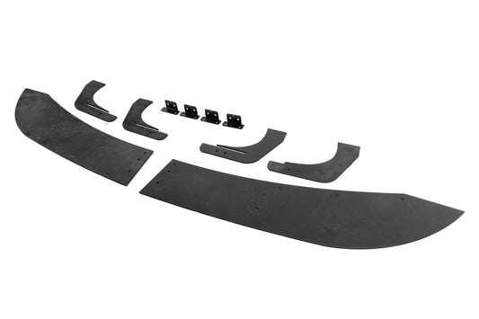 Rear diffuser DPT V-1 (matte black) for Volkswagen Golf 5 - image 1