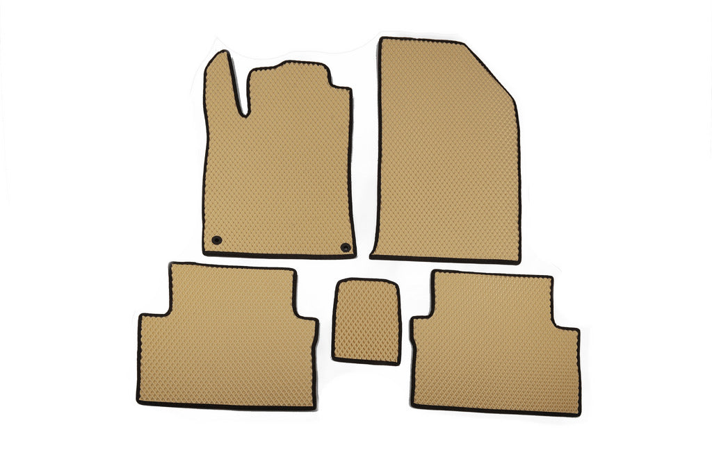 EVA Floor Mats (Beige) for Peugeot 508 2010-2018 - image 2