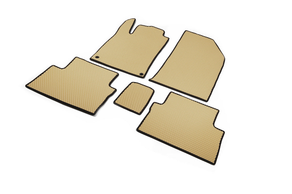 EVA Floor Mats (Beige) for Peugeot 508 2010-2018 - image 1