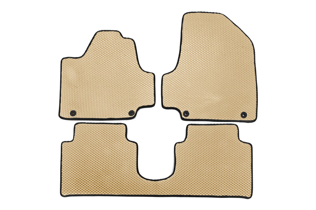 EVA Floor Mats (Beige) for Hyundai Ioniq 5 2021- - image 1
