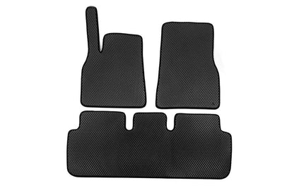 EVA mats (2021+, black) for Tesla Model S - Reelken Auto