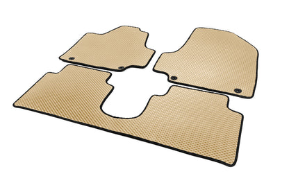 EVA Floor Mats (Beige) for Hyundai Ioniq 5 2021- - image 2