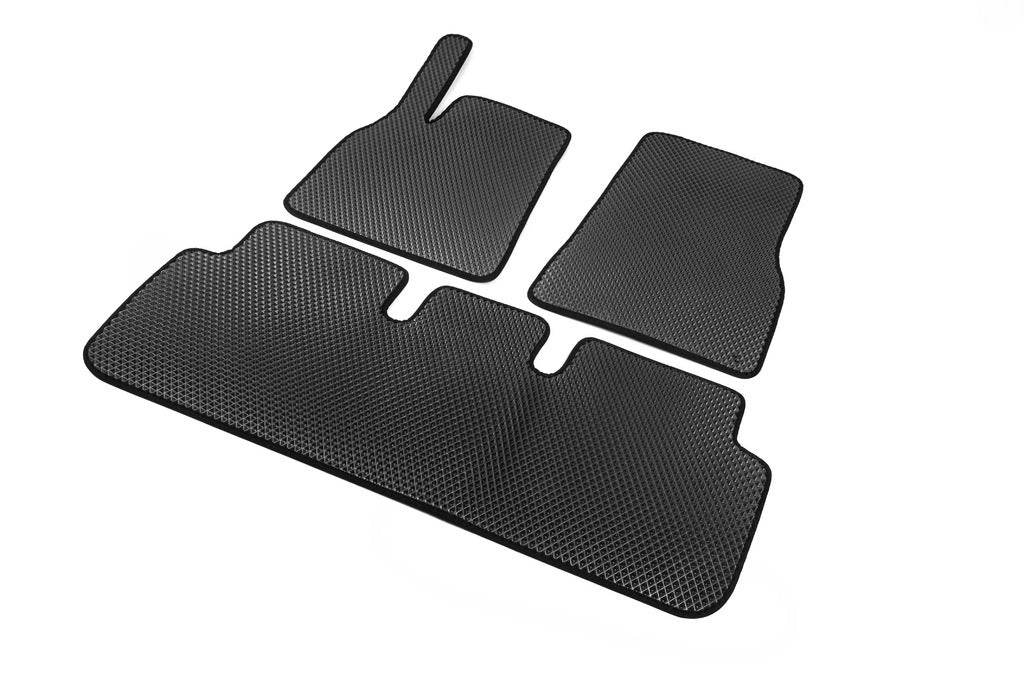 EVA mats (2021+, black) for Tesla Model S - Reelken Auto