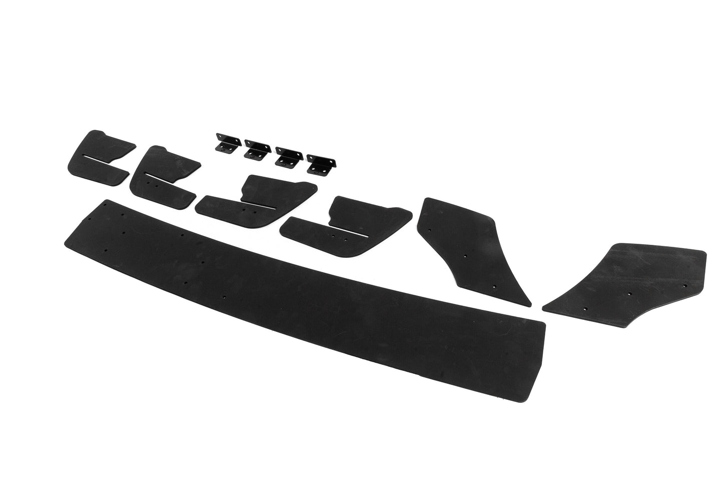 Rear Diffuser DPT V-2 (for GTI, 2017-2019, Matte Black) for Volkswagen Golf 7/E-Golf 2012-2020 - image 4