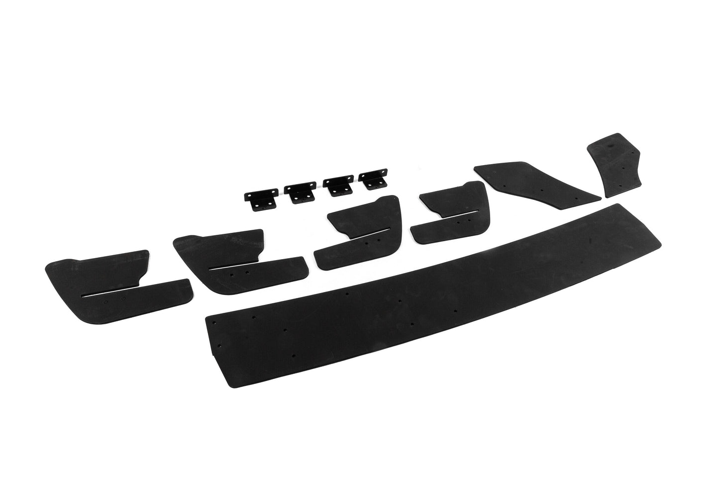 Rear diffuser DPT V-2 (for GTI, 2017-2019, matte black) for Volkswagen Golf 7/E-Golf - image 6