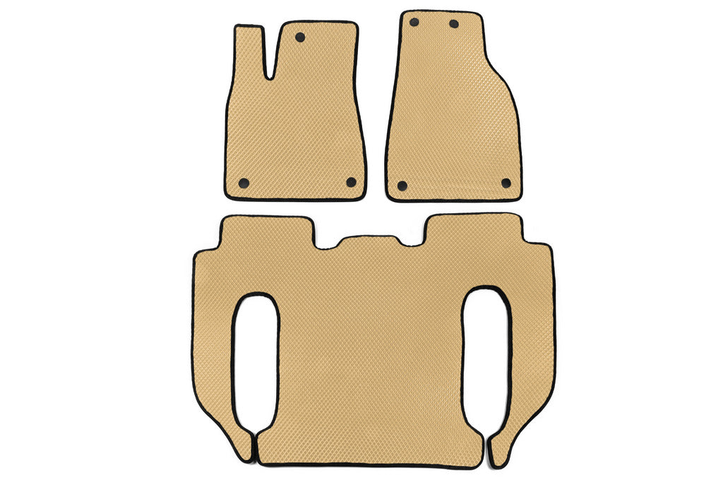 EVA Floor Mats (Beige) for Tesla Model X 2015- - image 1