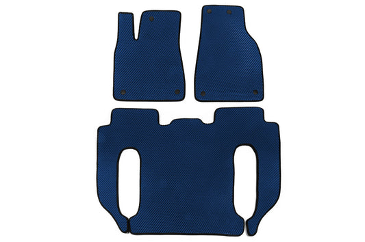EVA Floor Mats (Blue) for Tesla Model X 2015- - image 1