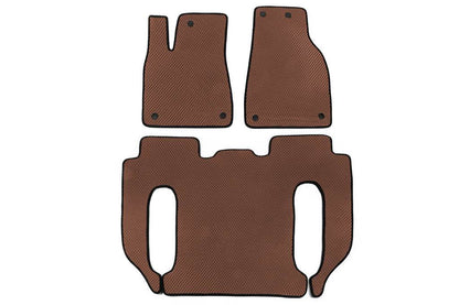 EVA mats (Brown) for Tesla Model X - Reelken Auto