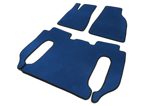 EVA Floor Mats (Blue) for Tesla Model X 2015- - image 2