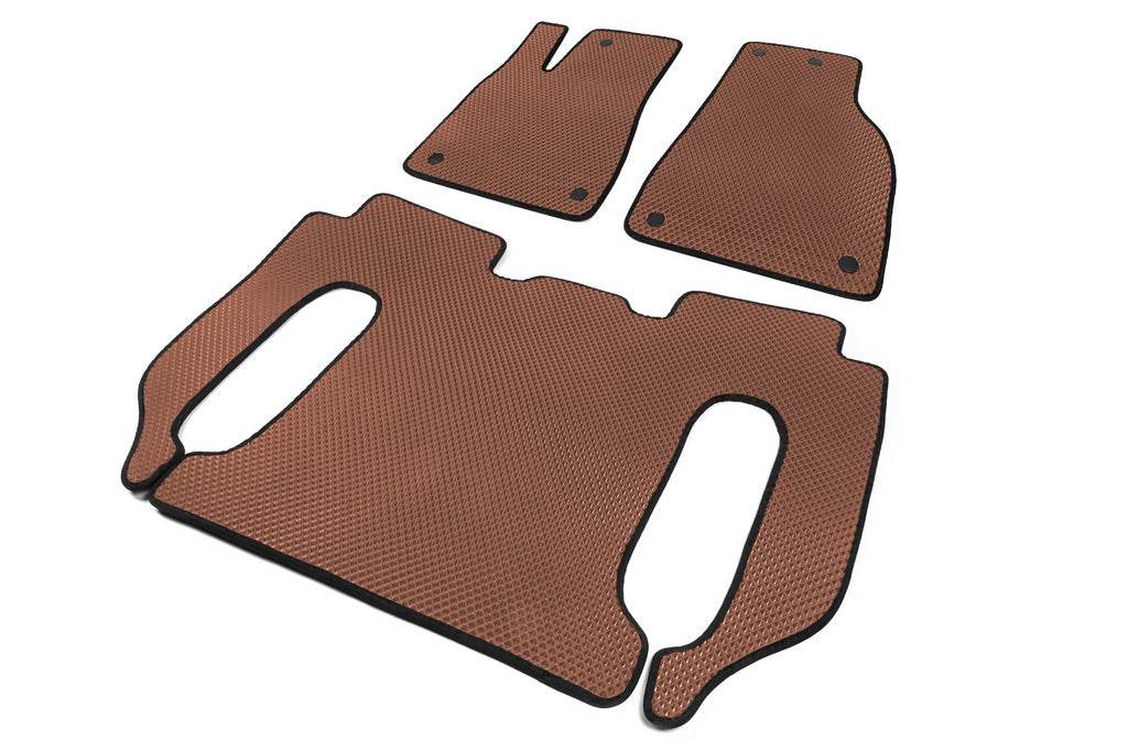 EVA mats (Brown) for Tesla Model X - Reelken Auto