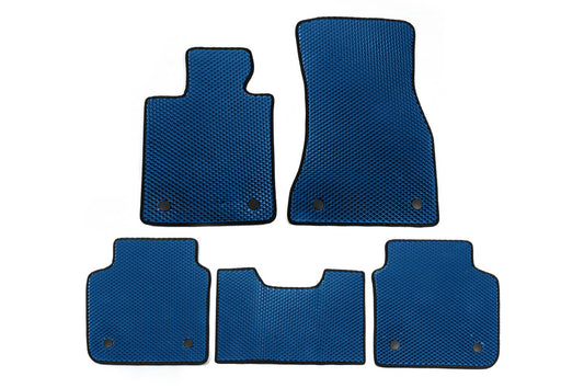 EVA Floor Mats (for G12, Blue) for BMW 7 Series G11/G12 2015-2022 - image 1