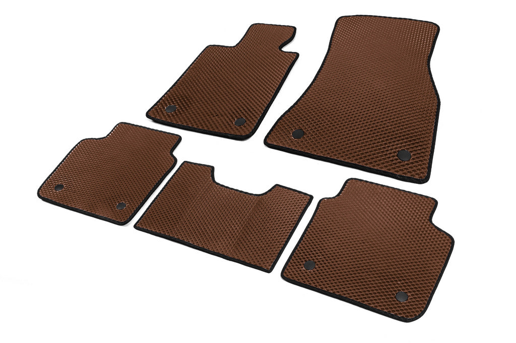 EVA Floor Mats (for G12, Brown) for BMW 7 Series G11/G12 2015-2022 - image 2