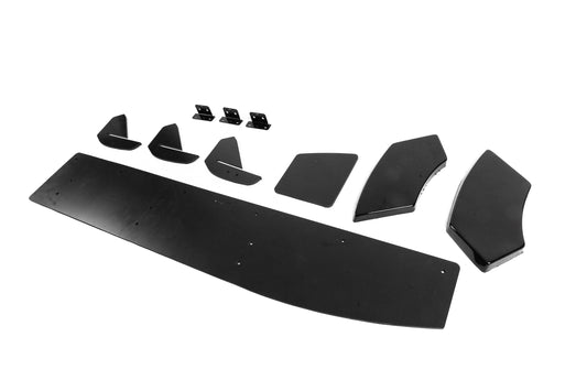 DPT V-1 rear diffuser (matte black) for Renault Clio IV 2012-2019 - image 1