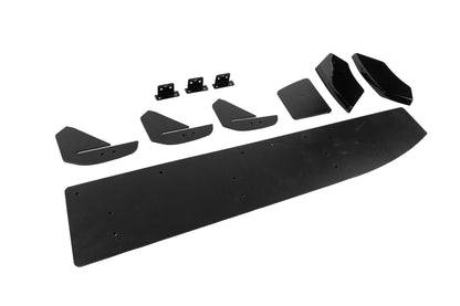 DPT V-1 rear diffuser (matte black) for Renault Clio IV 2012-2019 - image 3
