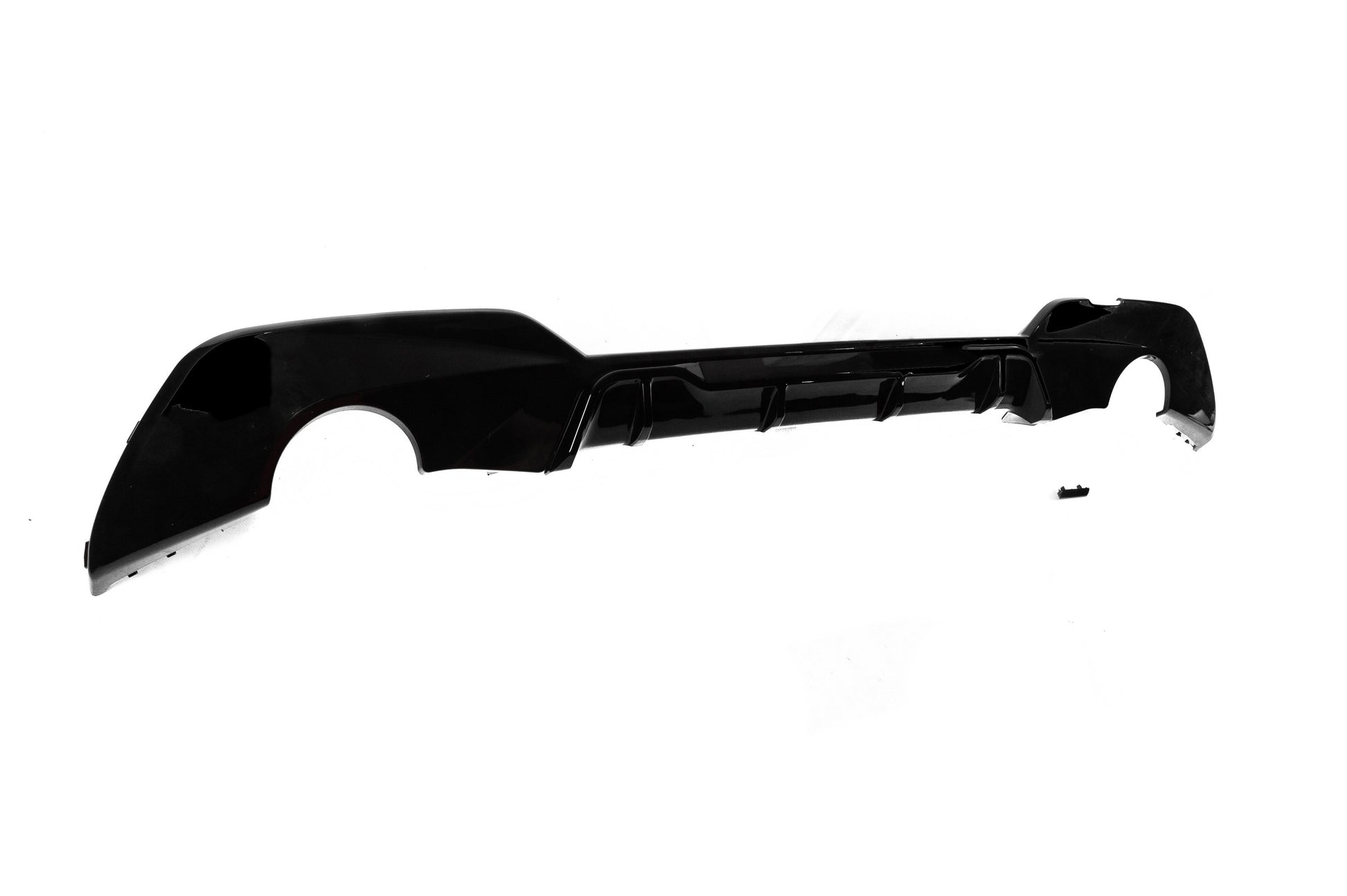Rear Bumper Diffuser DPT (for M-Sport 2018-2022, Gloss Black) for BMW 3 Series G20/G21 2018- - image 1