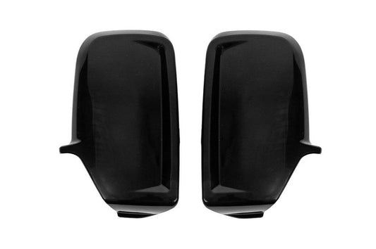 Mirror covers BlackEdition (2 pcs., ply) for Volkswagen Crafter 2006-2016 - Reelken Auto