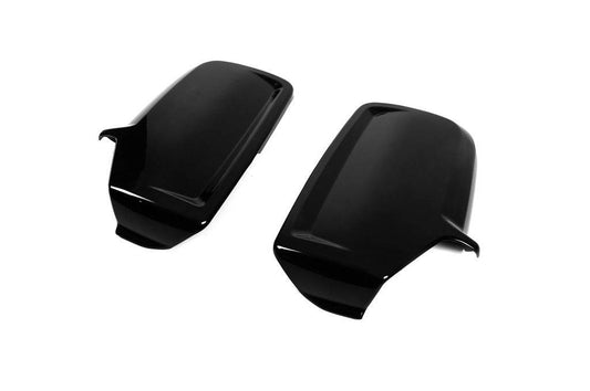 Mirror covers BlackEdition (2 pcs., ply) for Volkswagen Crafter 2006-2016 - Reelken Auto