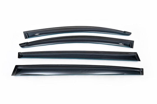 Deflectors (4-piece, HIC) for Kia Sportage 2010-2015 - Reelken Auto