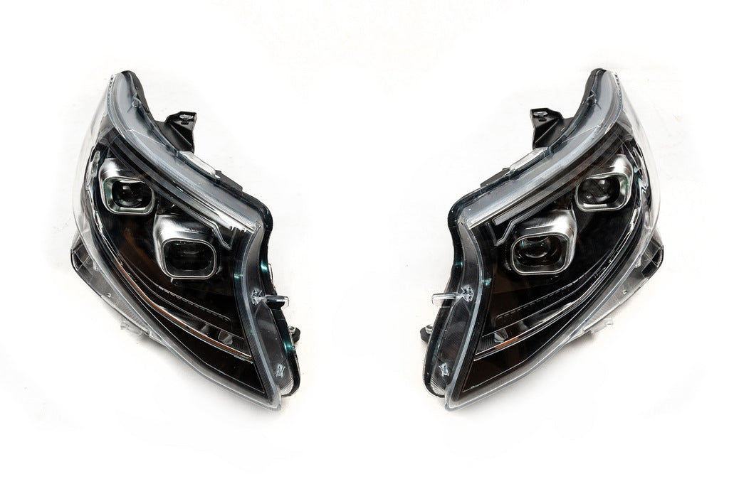 LED headlights (2025 design, 2 pcs) for Mercedes Vito / V-class W447 2014↗ year - image 4
