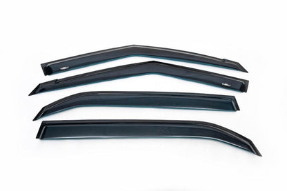 Deflectors (4-piece, HIC) for Hyundai Creta 2014-2020 - Reelken Auto