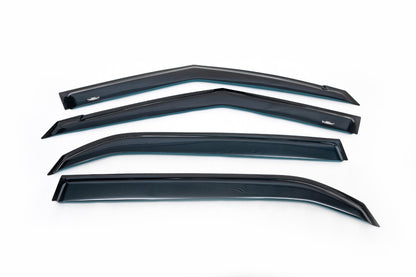 Window Deflectors (4 pcs, HIC) for Hyundai Creta 2014-2020 - image 2