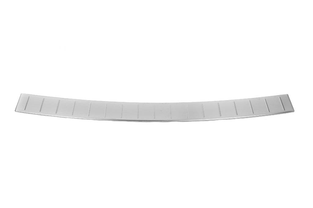 Cover on the rear bumper OmsaLine (SW, stainless steel) for BMW 5 series F-10/11/07 2010-2016 - Reelken Auto