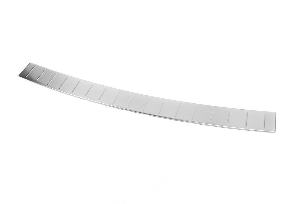 Cover on the rear bumper OmsaLine (SW, stainless steel) for BMW 5 series F-10/11/07 2010-2016 - Reelken Auto