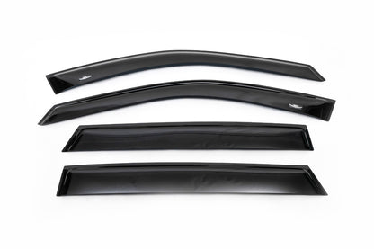 Window Deflectors (4 pcs, HIC) for Hyundai Santa Fe 1 2000-2006 - image 2