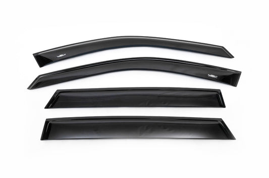 Window Deflectors (4 pcs, HIC) for Hyundai Santa Fe 1 2000-2006 - image 2
