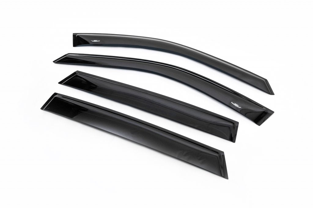Window Deflectors (4 pcs, HIC) for Hyundai Santa Fe 1 2000-2006 - image 1
