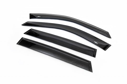 Window Deflectors (4 pcs, HIC) for Hyundai Santa Fe 1 2000-2006 - image 1